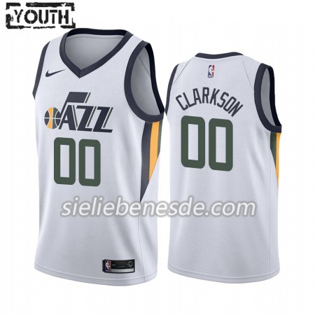Kinder NBA Utah Jazz Trikot Jordan Clarkson 00 Nike 2019-2020 Association Edition Swingman